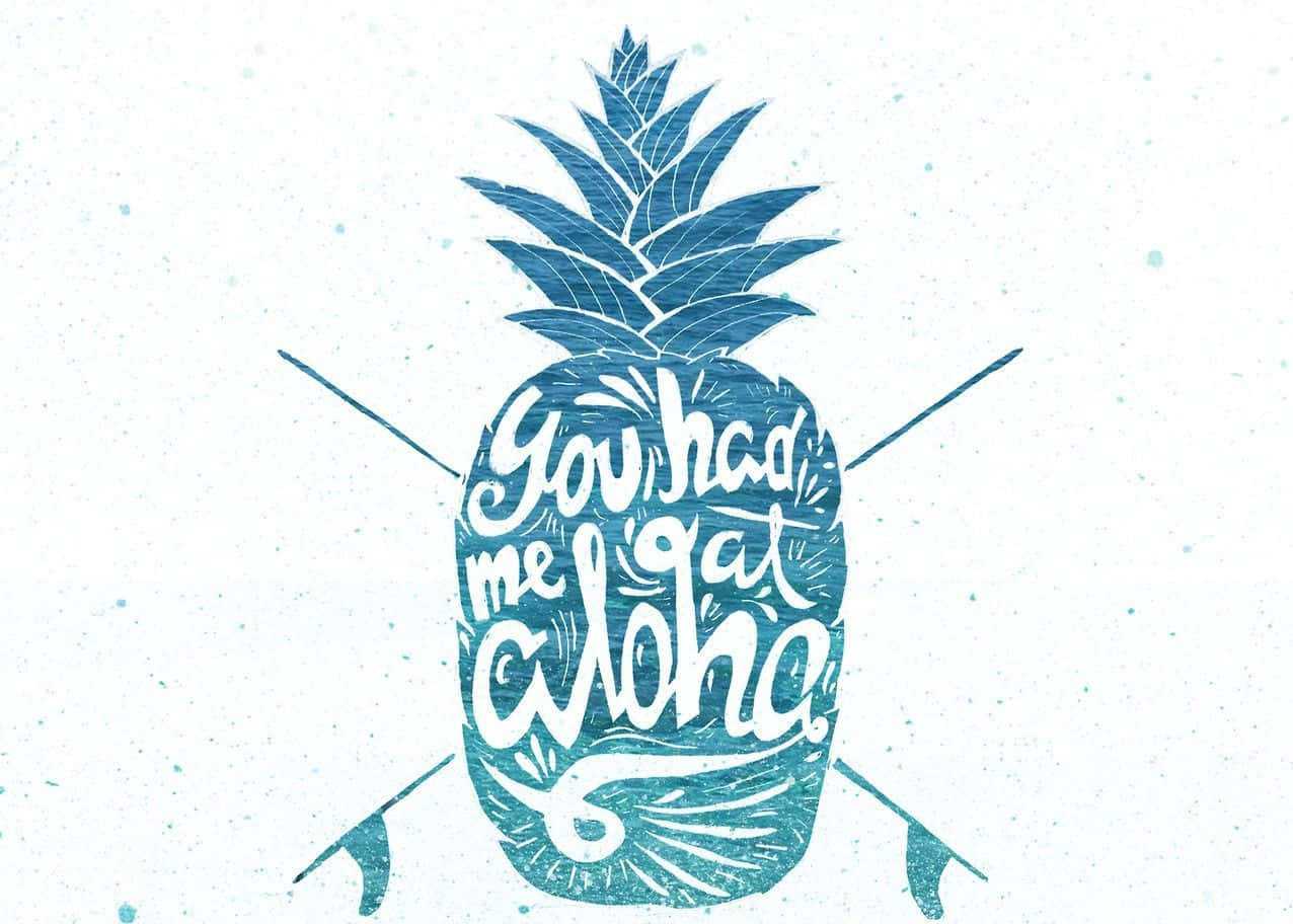 "pineapple Paradise: The Sweet Taste Of Tropical Delight" Wallpaper