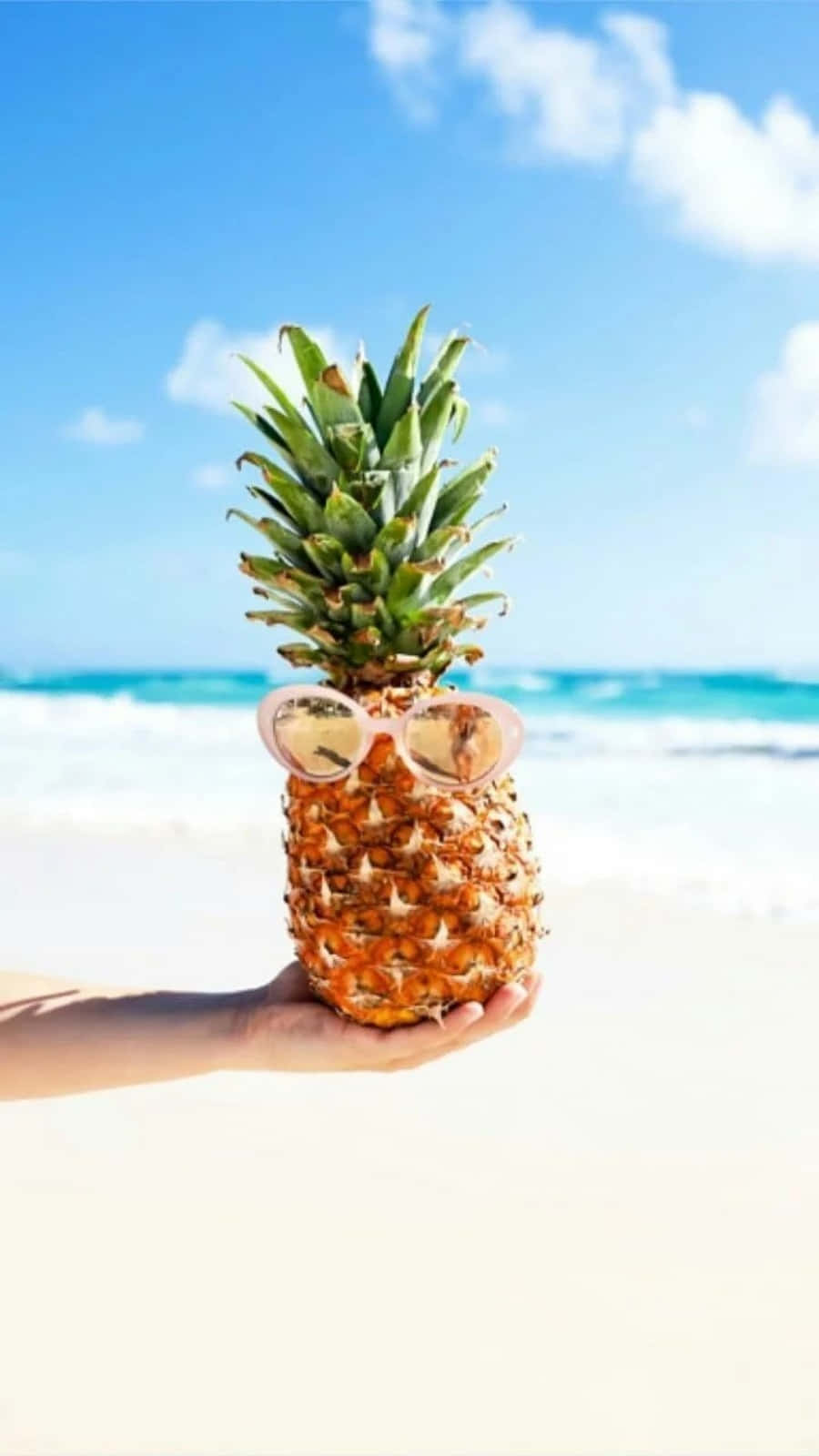 Enjoy the sweet taste of summer with a juicy pineapple.