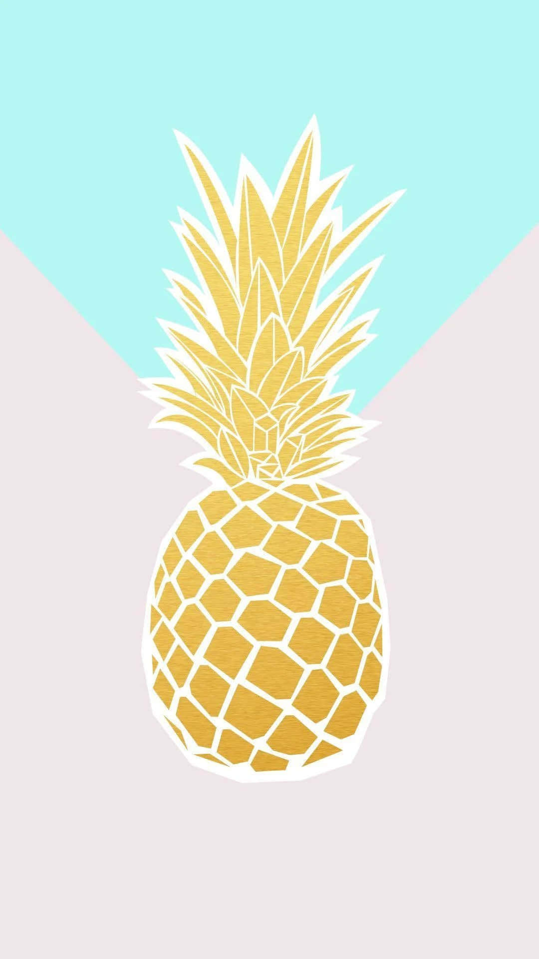 Enjoying a Sweet&Juicy Pineapple!