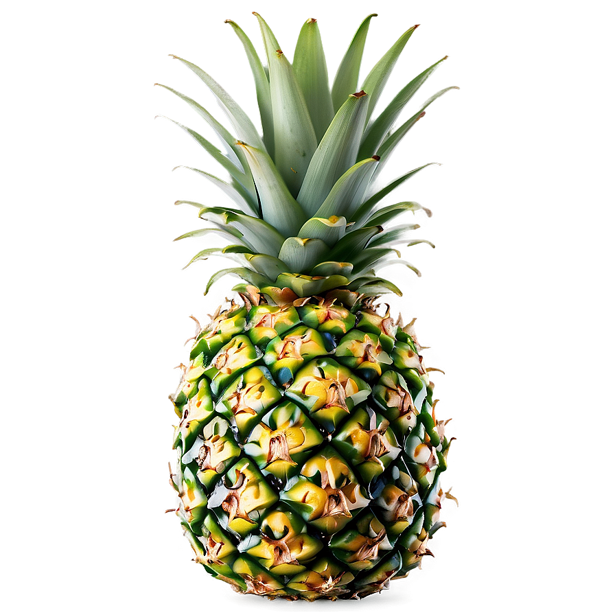 Pineapple Top View Png Njb96 PNG