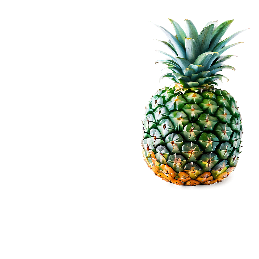 Pineapple Top View Png Stq36 PNG