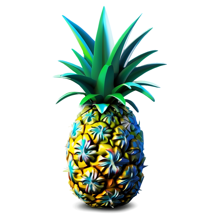Pineapple Vacation Png Ctk PNG