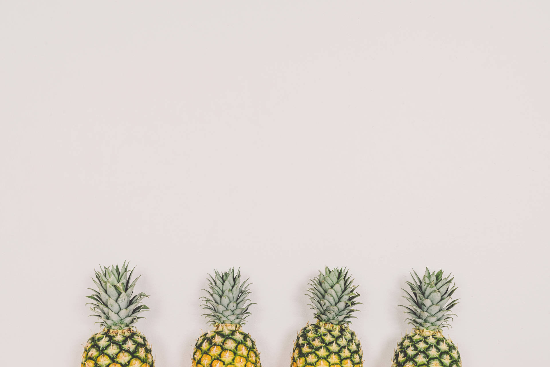 Pineapples Summer Mood Wallpaper