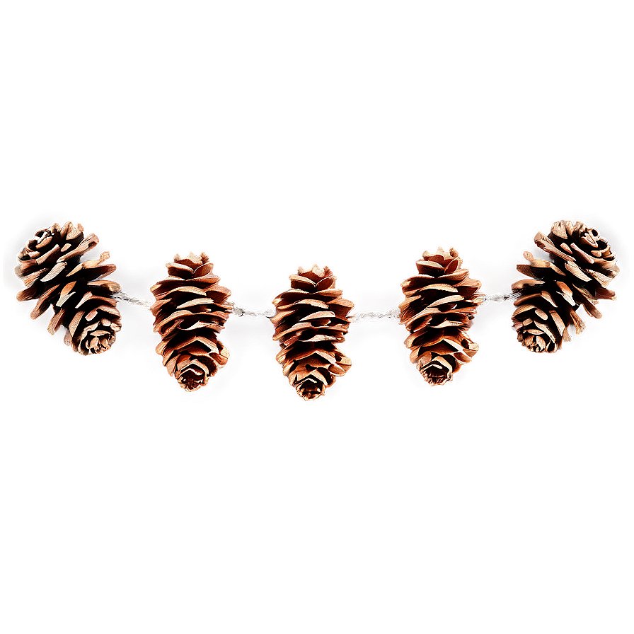 Pinecone Banner Graphic Png Eim PNG