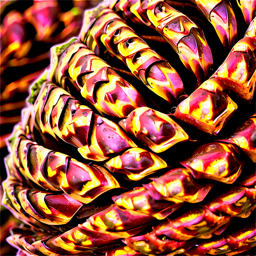 Pinecone Close-up Texture Png 06132024 PNG