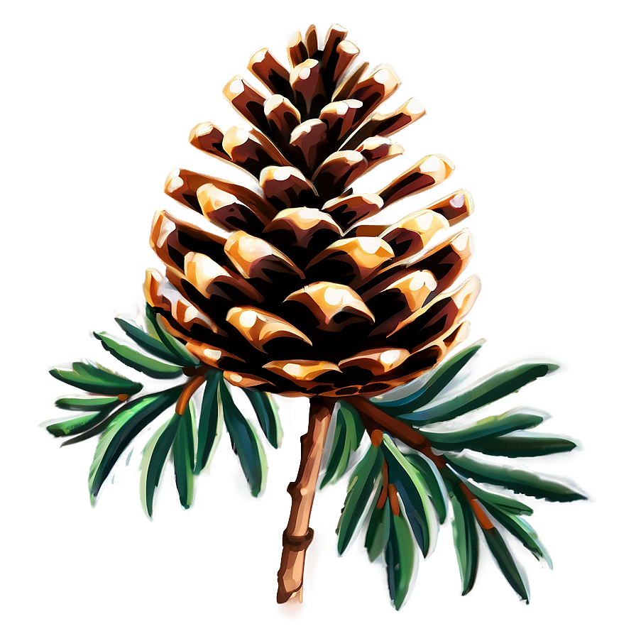 Pinecone D PNG