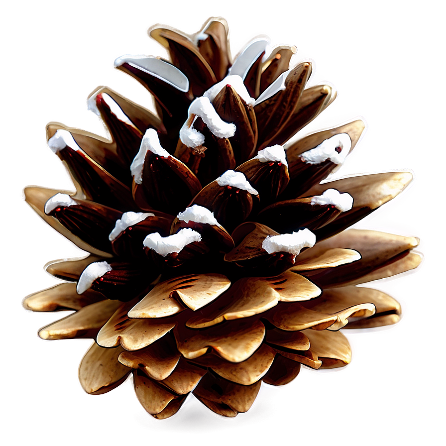 Pinecone In Festive Setting Png 06132024 PNG