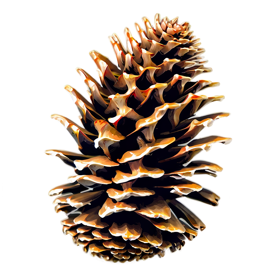 Pinecone In Nature Setting Png 06132024 PNG