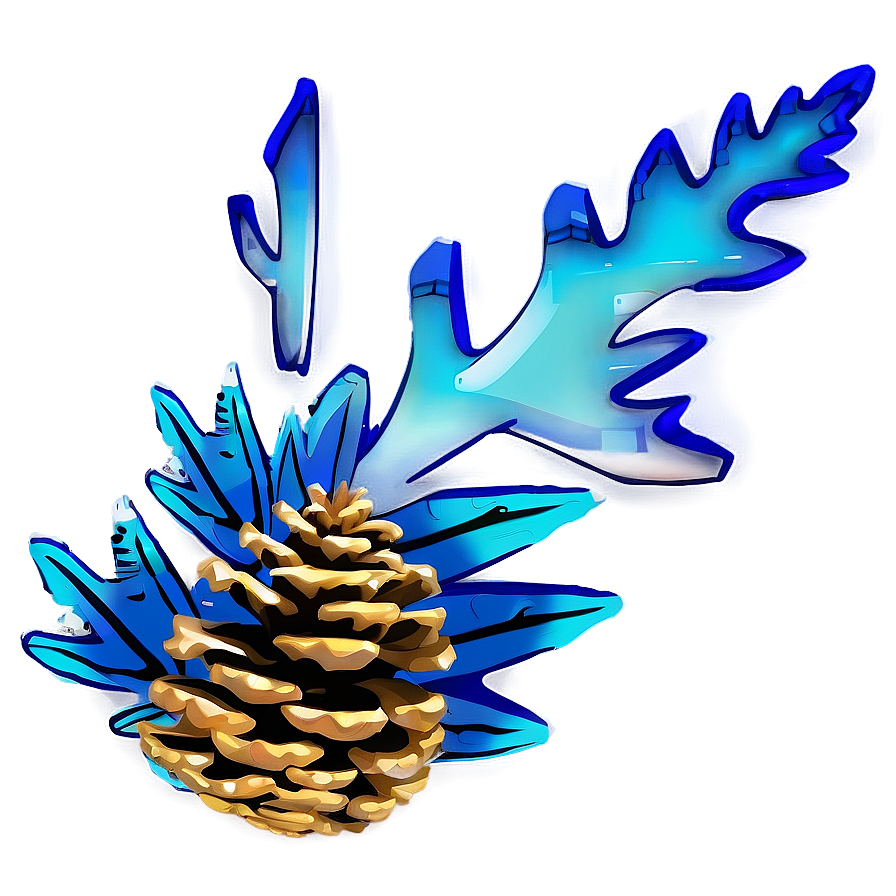 Pinecone Under The Stars Png 06132024 PNG