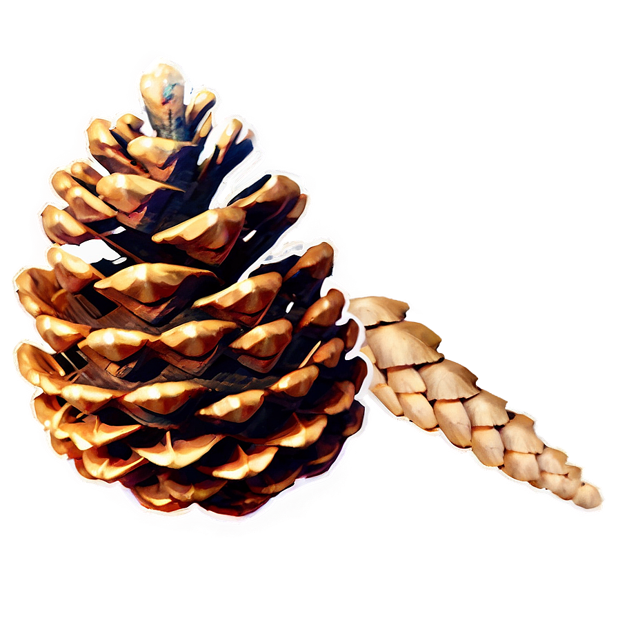 Pinecone With Sparkles Png Bpl62 PNG