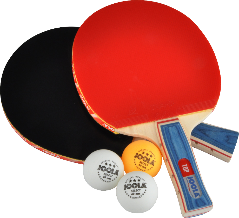 Ping Pong Paddlesand Balls PNG