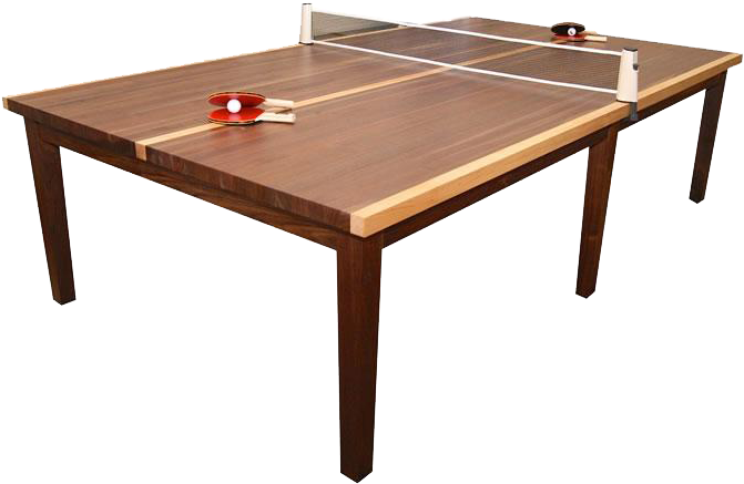 Ping Pong Tablewith Paddlesand Ball.png PNG