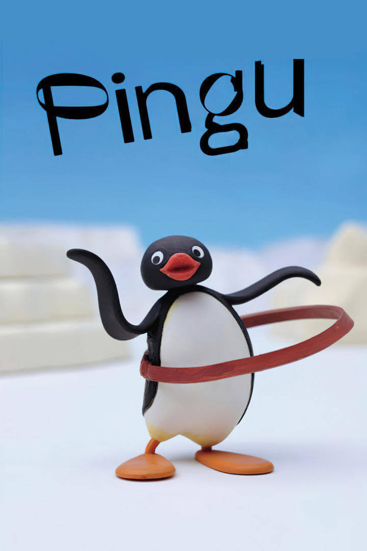 Pingu Hula Hoop Wallpaper