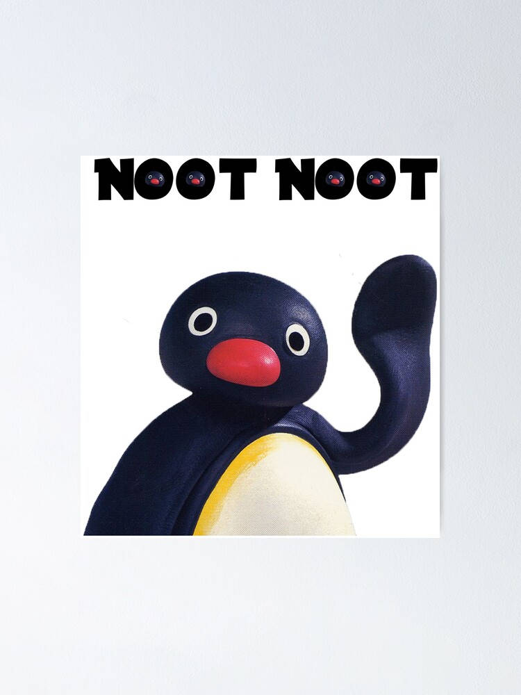 Pingu Noot Noot Poster Wallpaper