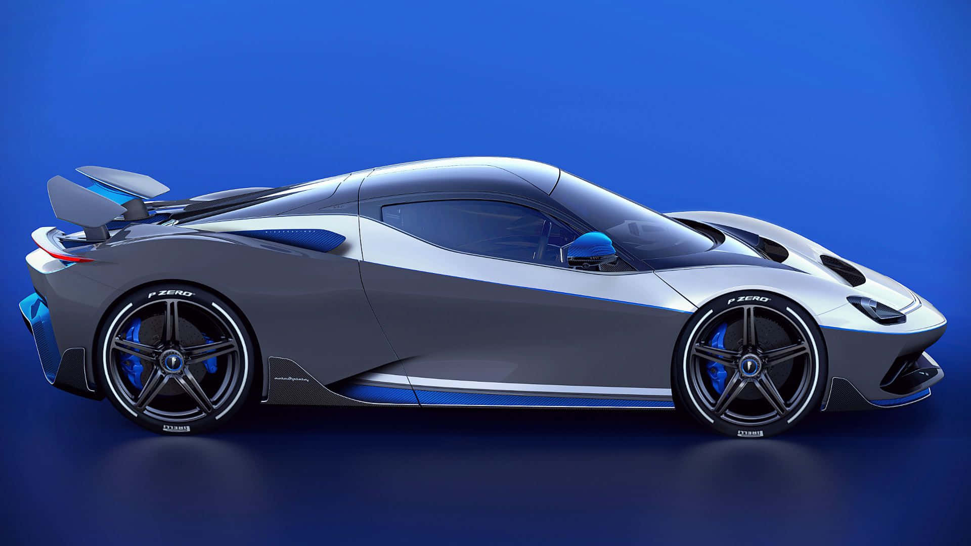 Sleek Pininfarina Concept Car Wallpaper