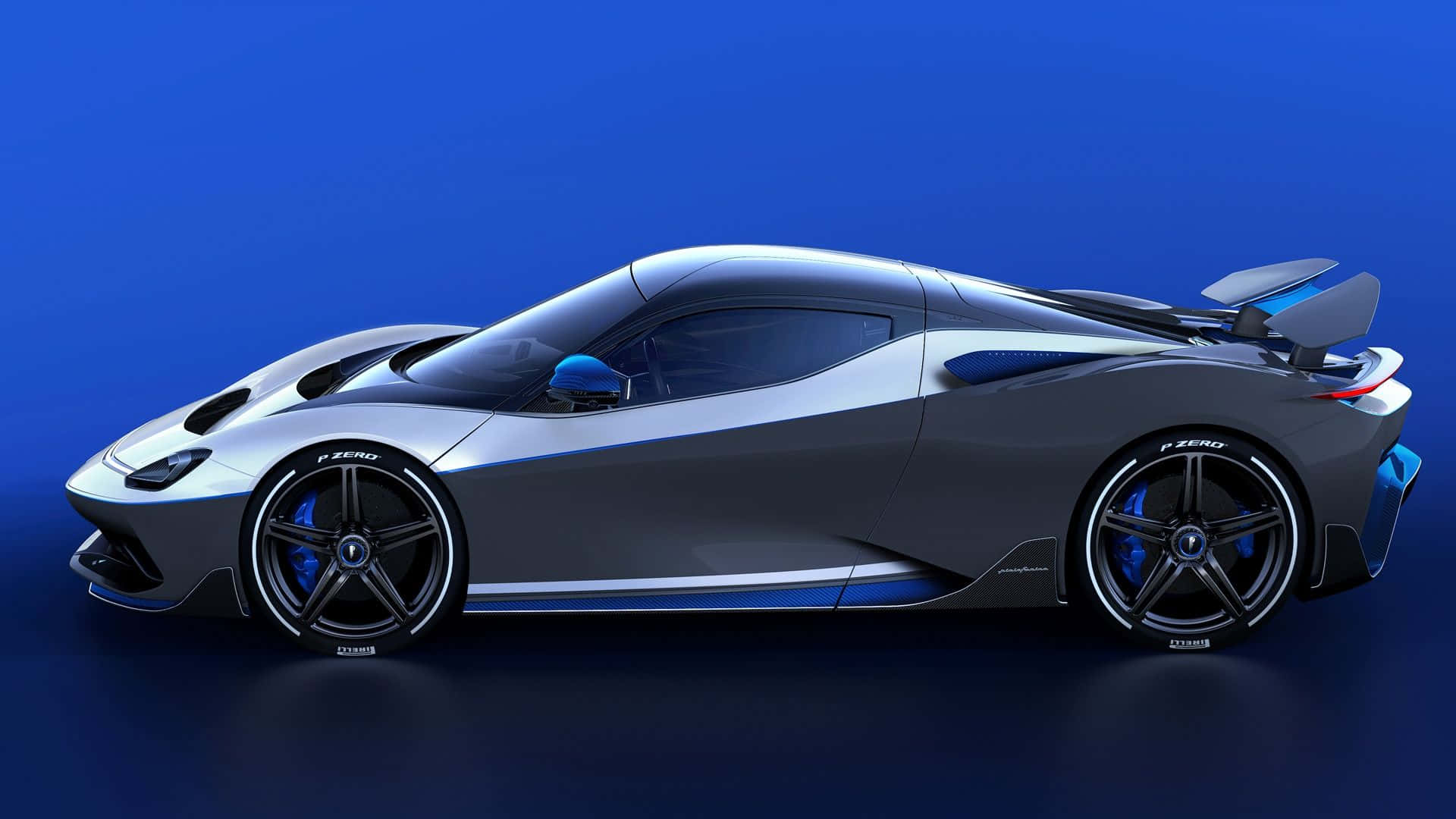 Sleek Pininfarina Concept Car Showcased Wallpaper