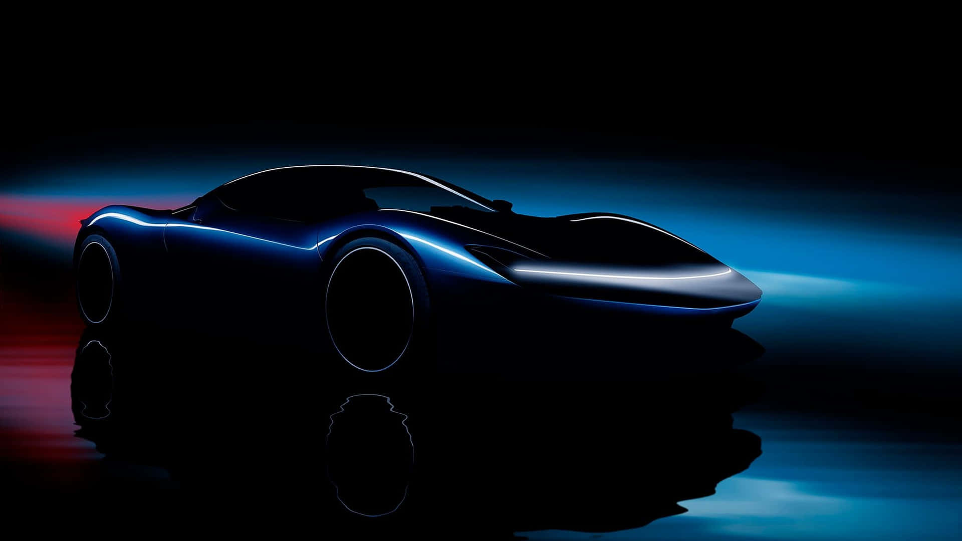 Sleek Pininfarina Concept Car Wallpaper