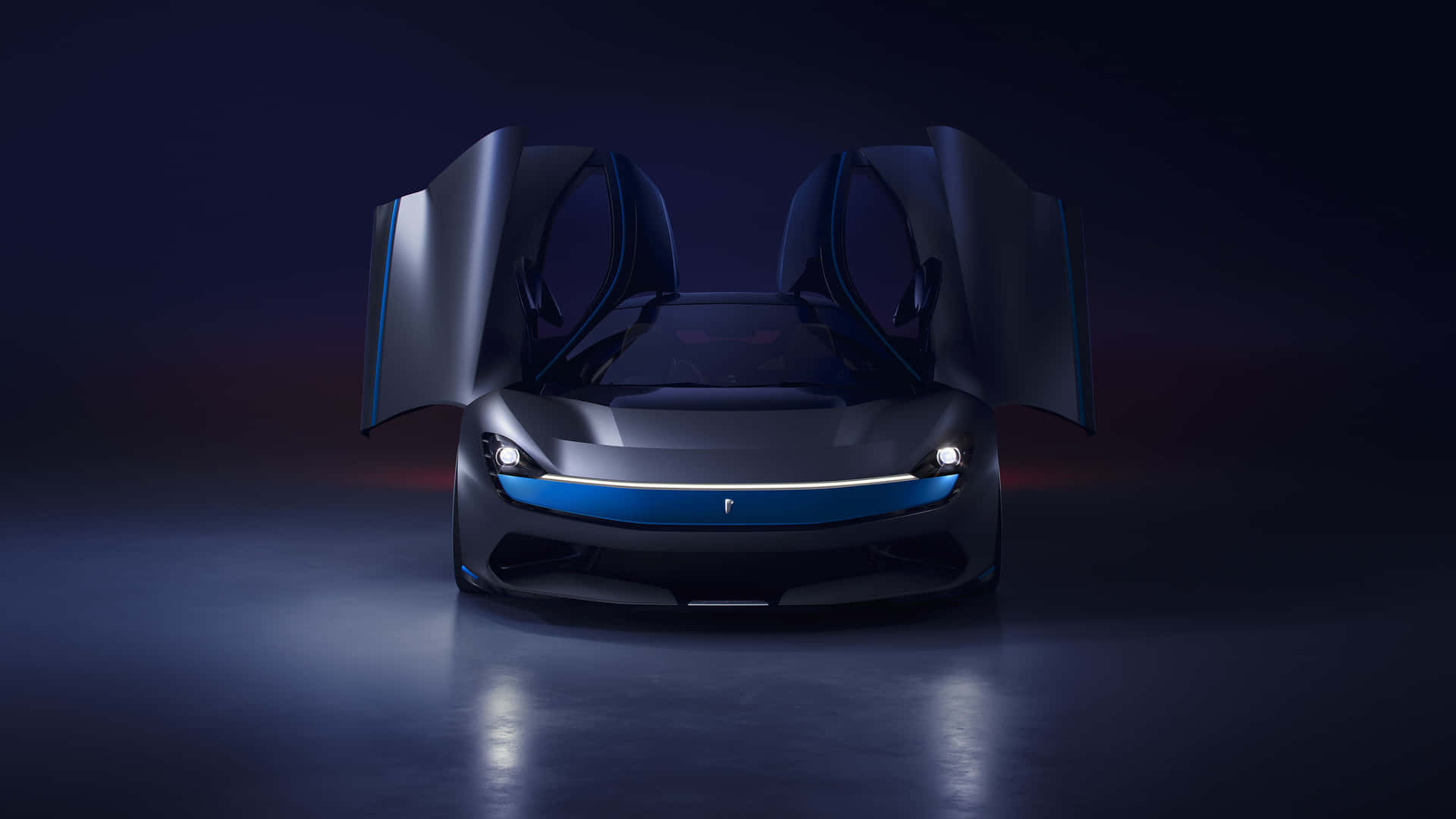 Pininfarina's Masterpiece Showcased at an Automotive Event Wallpaper