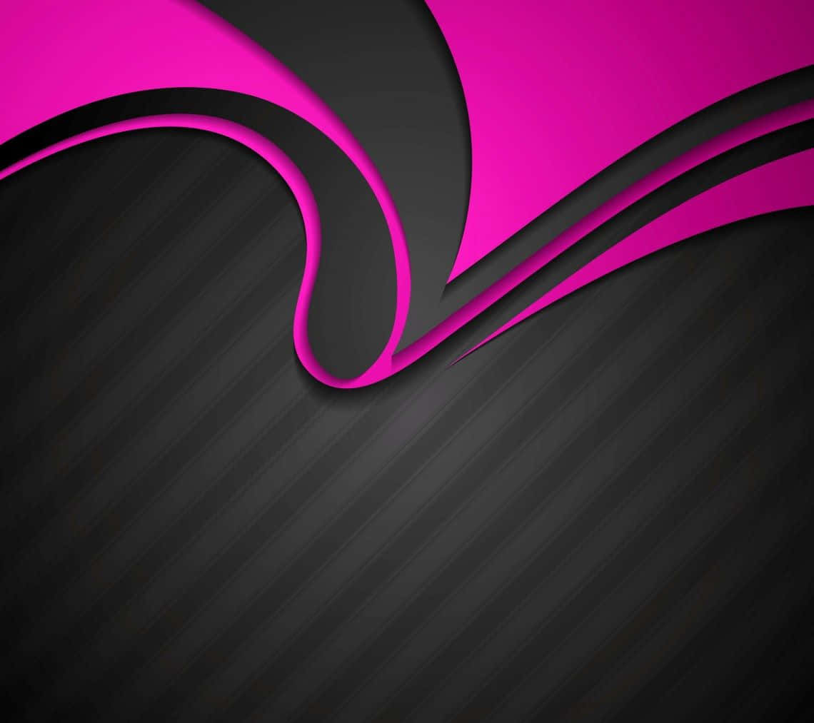 Mesmerizing Pink Abstract Swirls Wallpaper