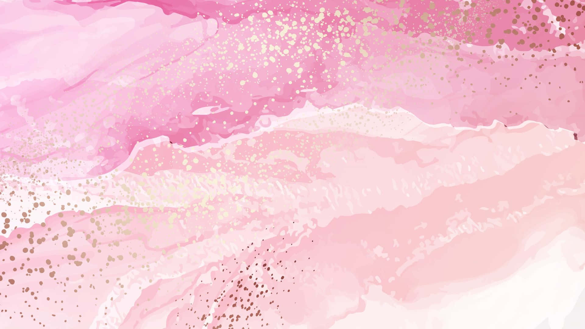 Alluring Pink Abstract Universe Wallpaper