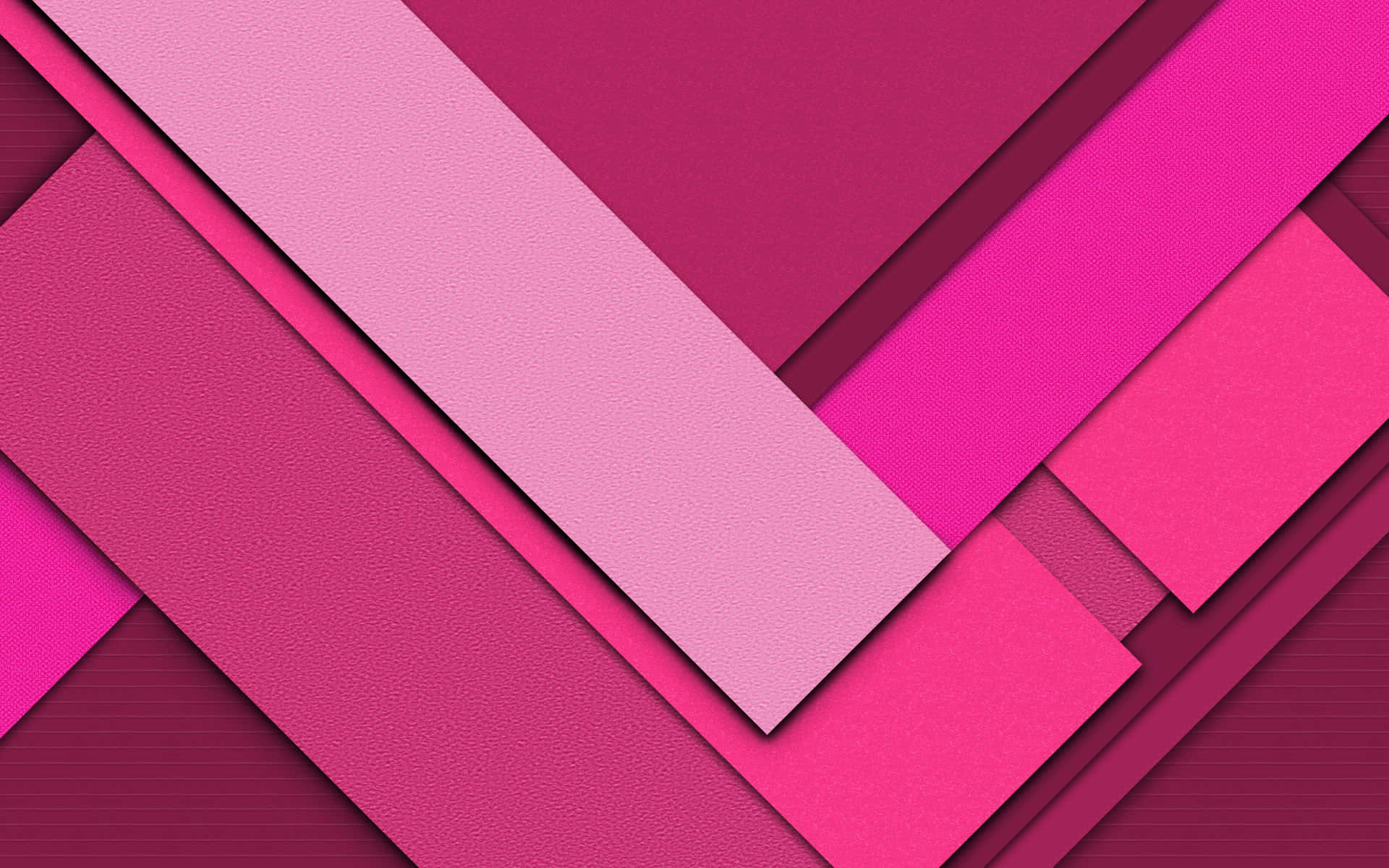 "Abstract shapes and shades of pink"