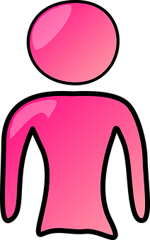 Pink Abstract Figure Graphic PNG