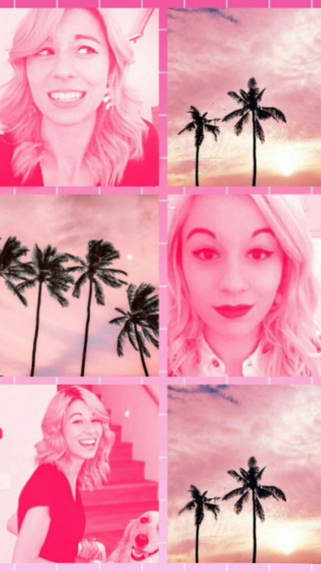 Pink Aesthetic Amy Nelson Wallpaper