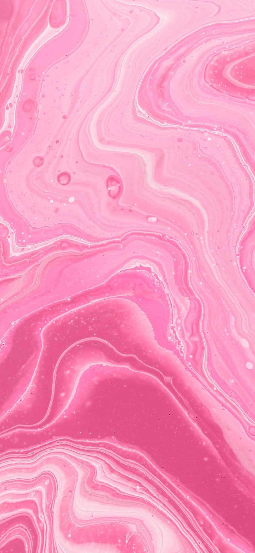 Swirl Marble Pattern Pink Aesthetic Background