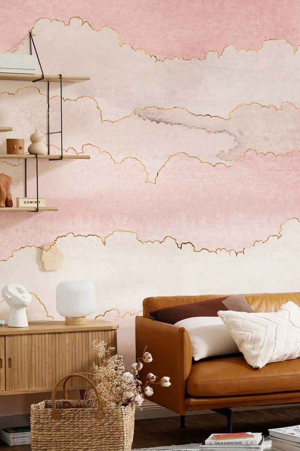 Pink Aesthetic Interior Design Wallpaper Wallpaper