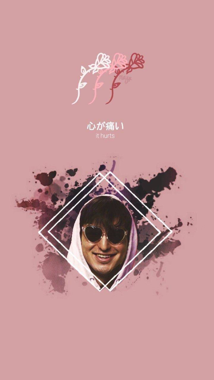 Pink Aesthetic Joji Poster Background