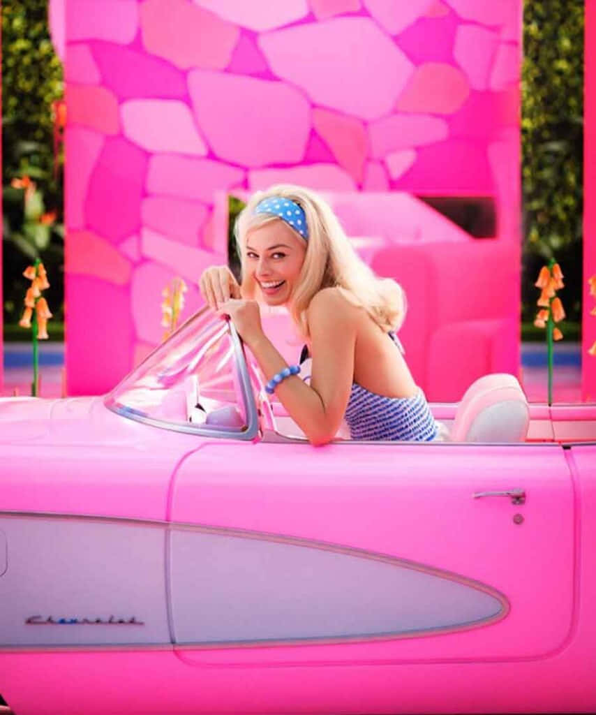 Pink Aesthetic Margot Robbie Picture
