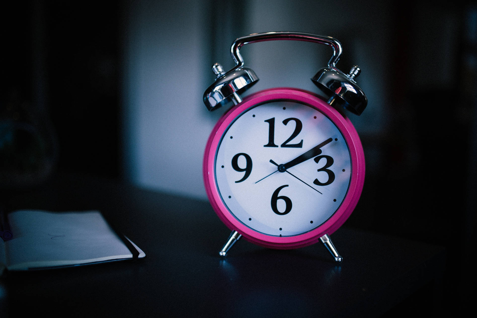 Pink Alarm Clock Wallpaper