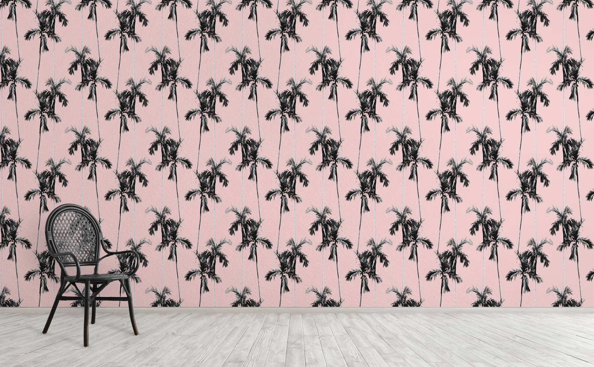 Pink And Black Medium Wallpaper