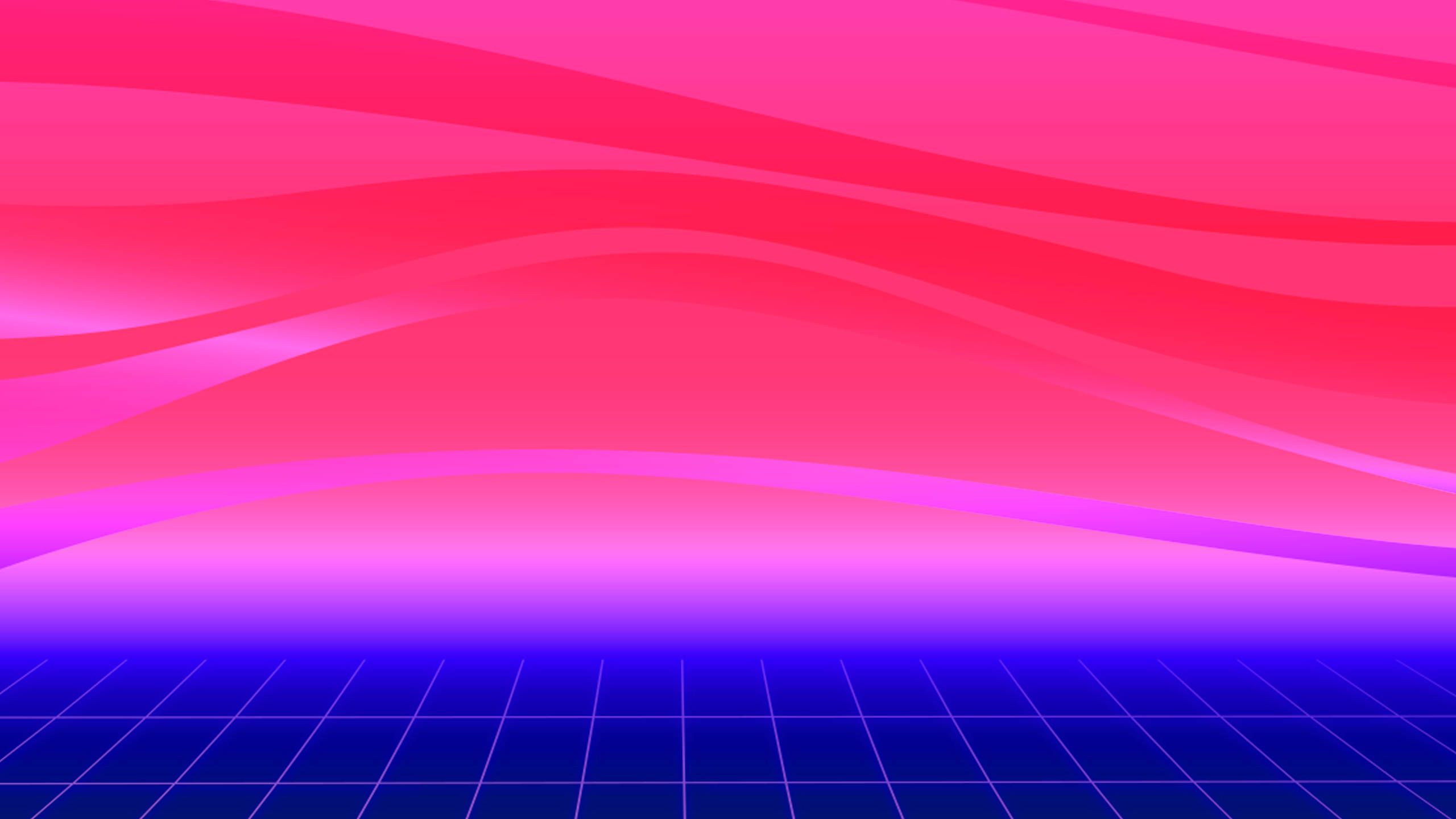 Pink And Blue 80s Retro Vintage Abstract Wallpaper