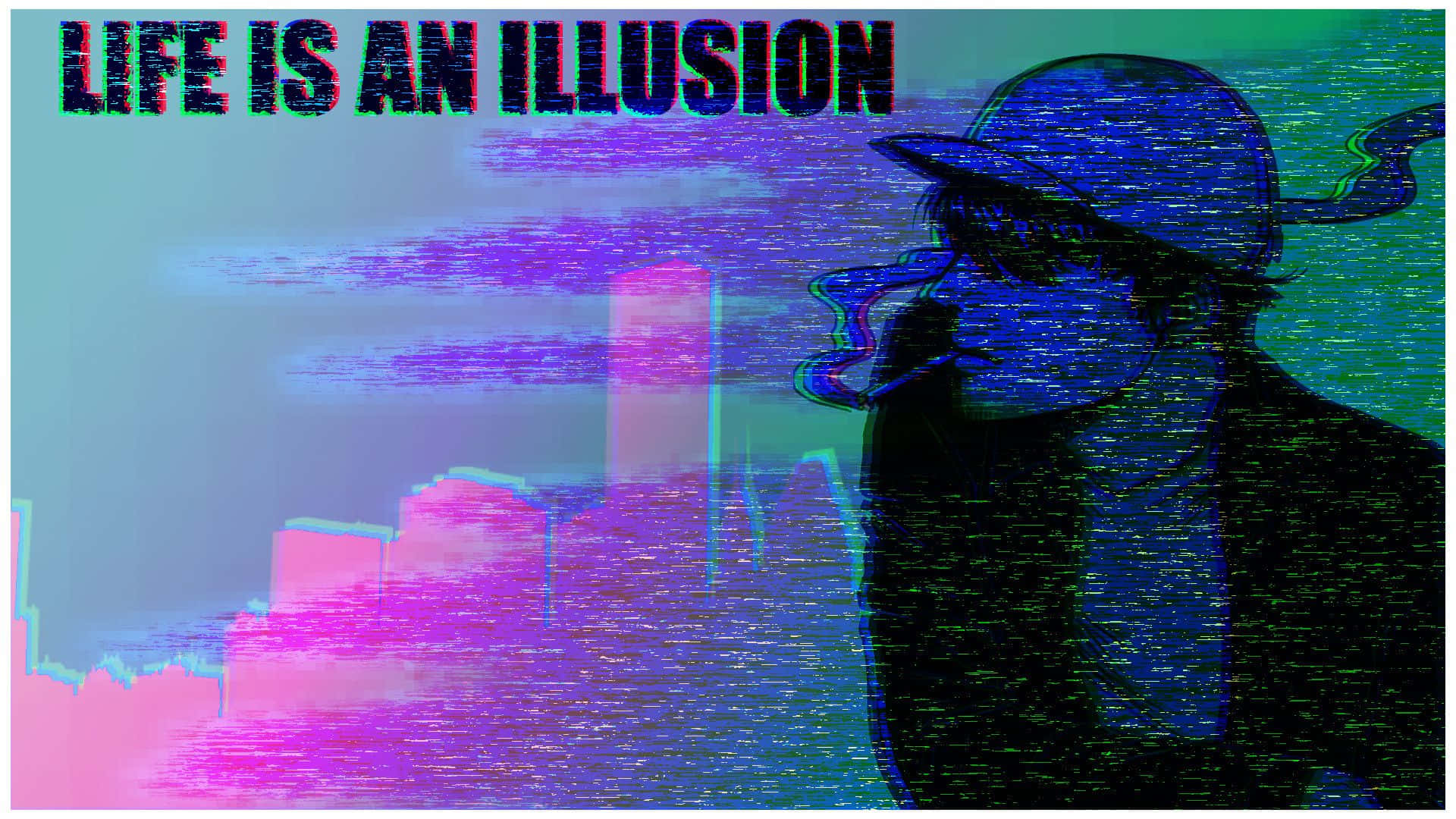 Life Is An Illusion Cover Art Wallpaper
