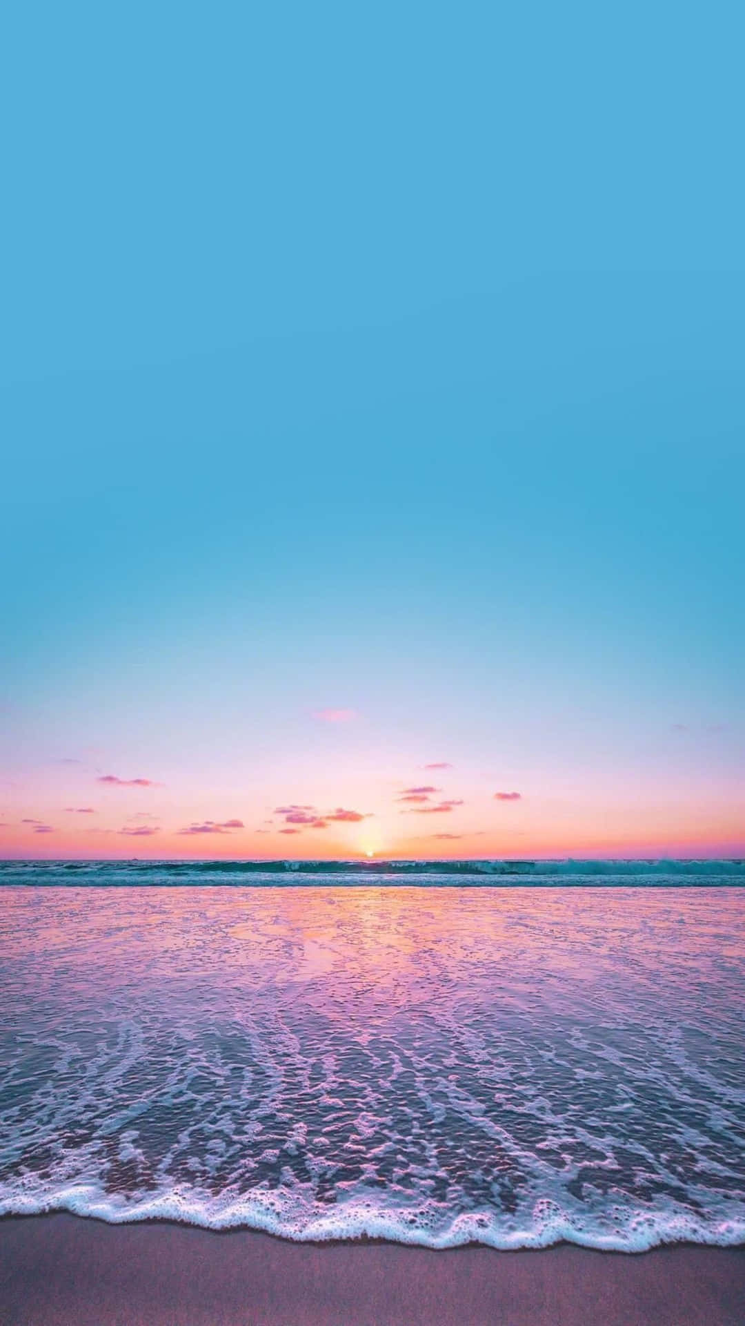 A beautiful pink and blue aesthetic wallpaper Wallpaper