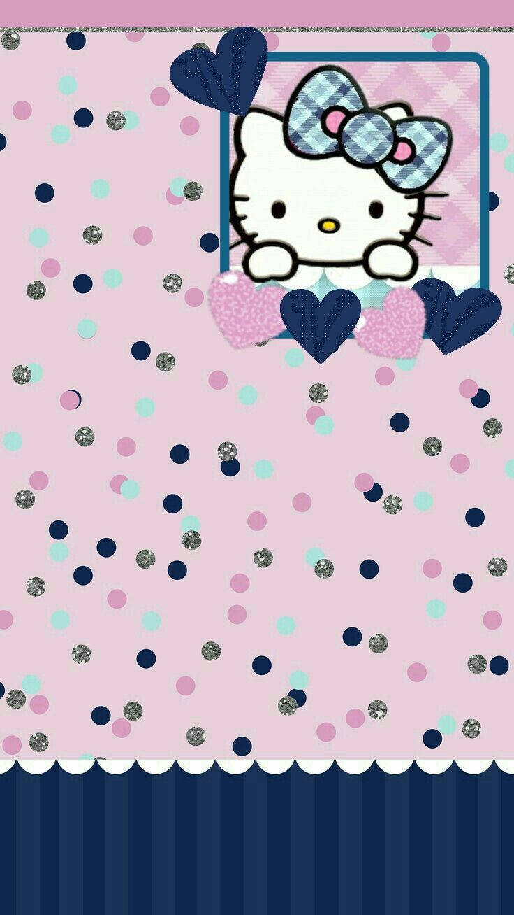 Pink And Blue Hello Kitty