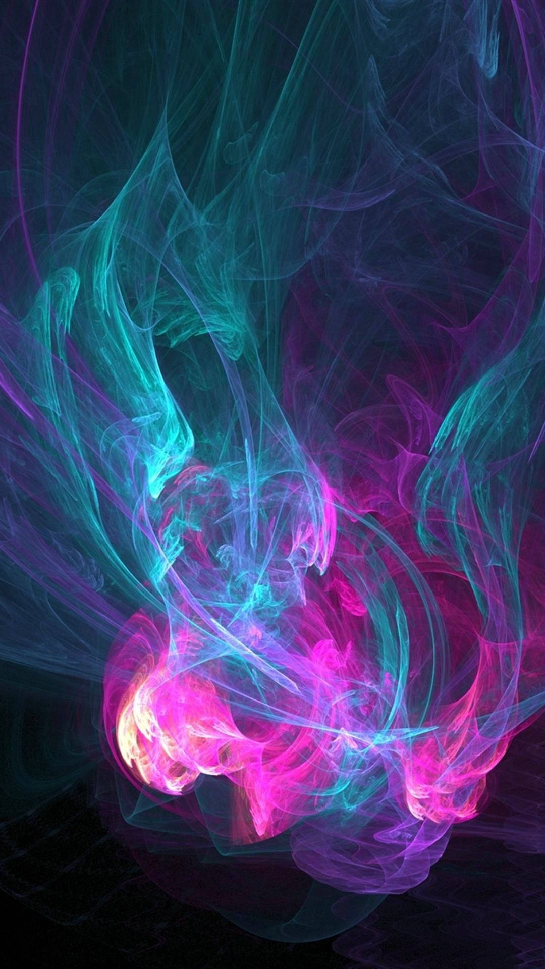 Pink And Blue Magical Wallpaper