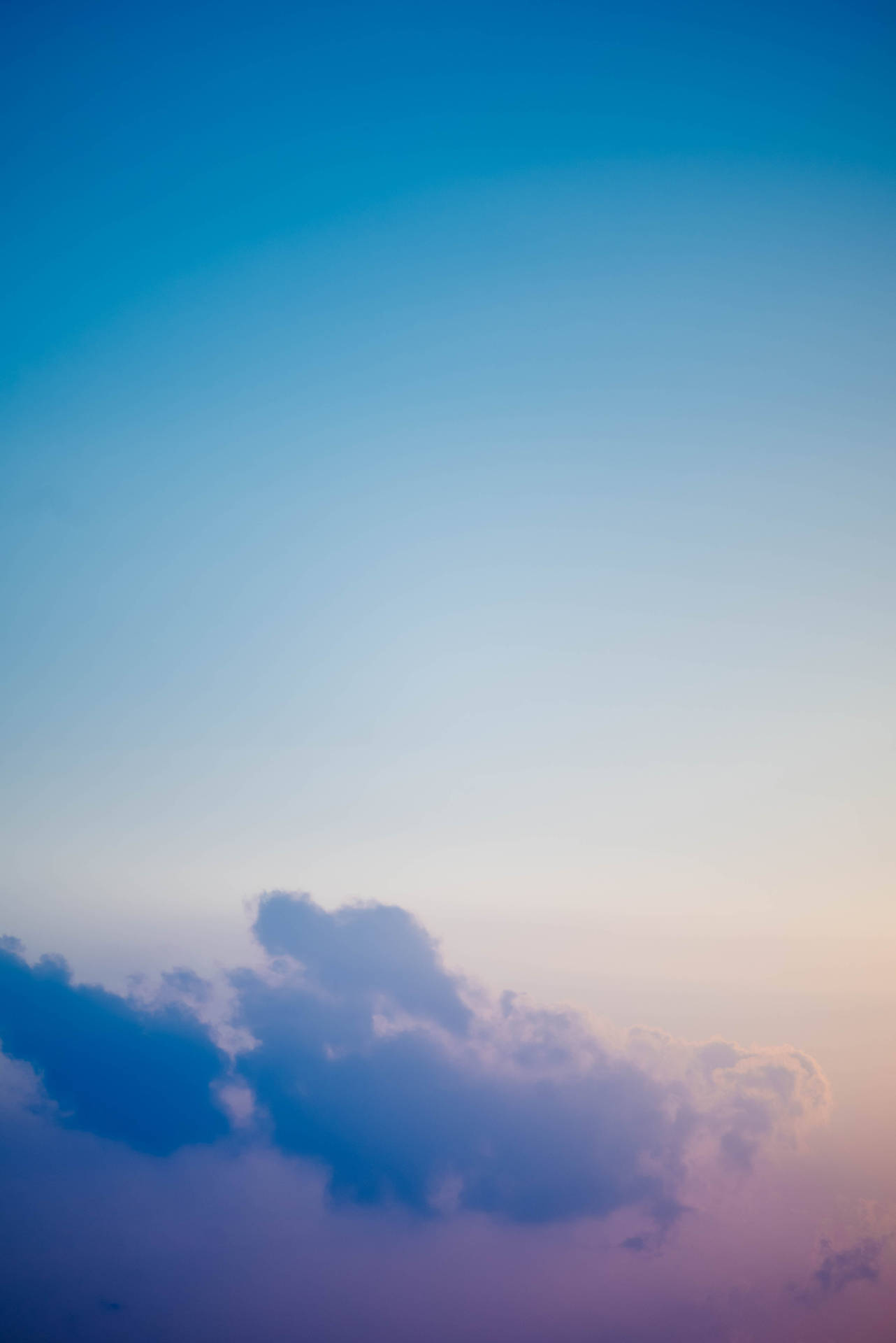 Pink And Blue Sky Hd Wallpaper