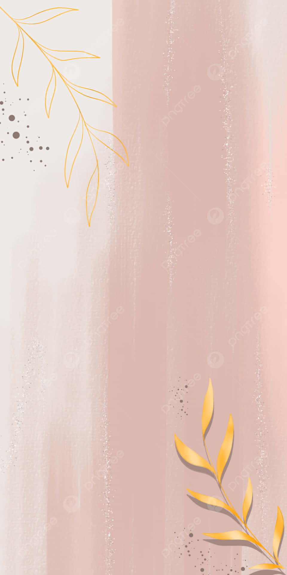 Image  Aesthetic Pink And Gold Wallpaper Wallpaper