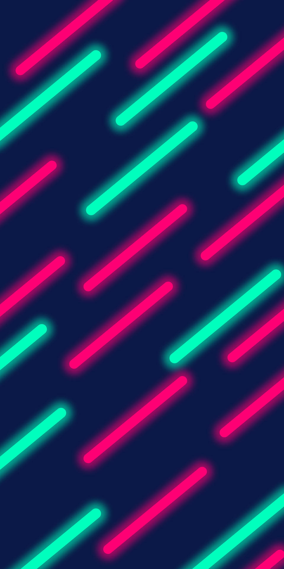 Pinkund Grünes Neon-ästhetik Iphone Wallpaper
