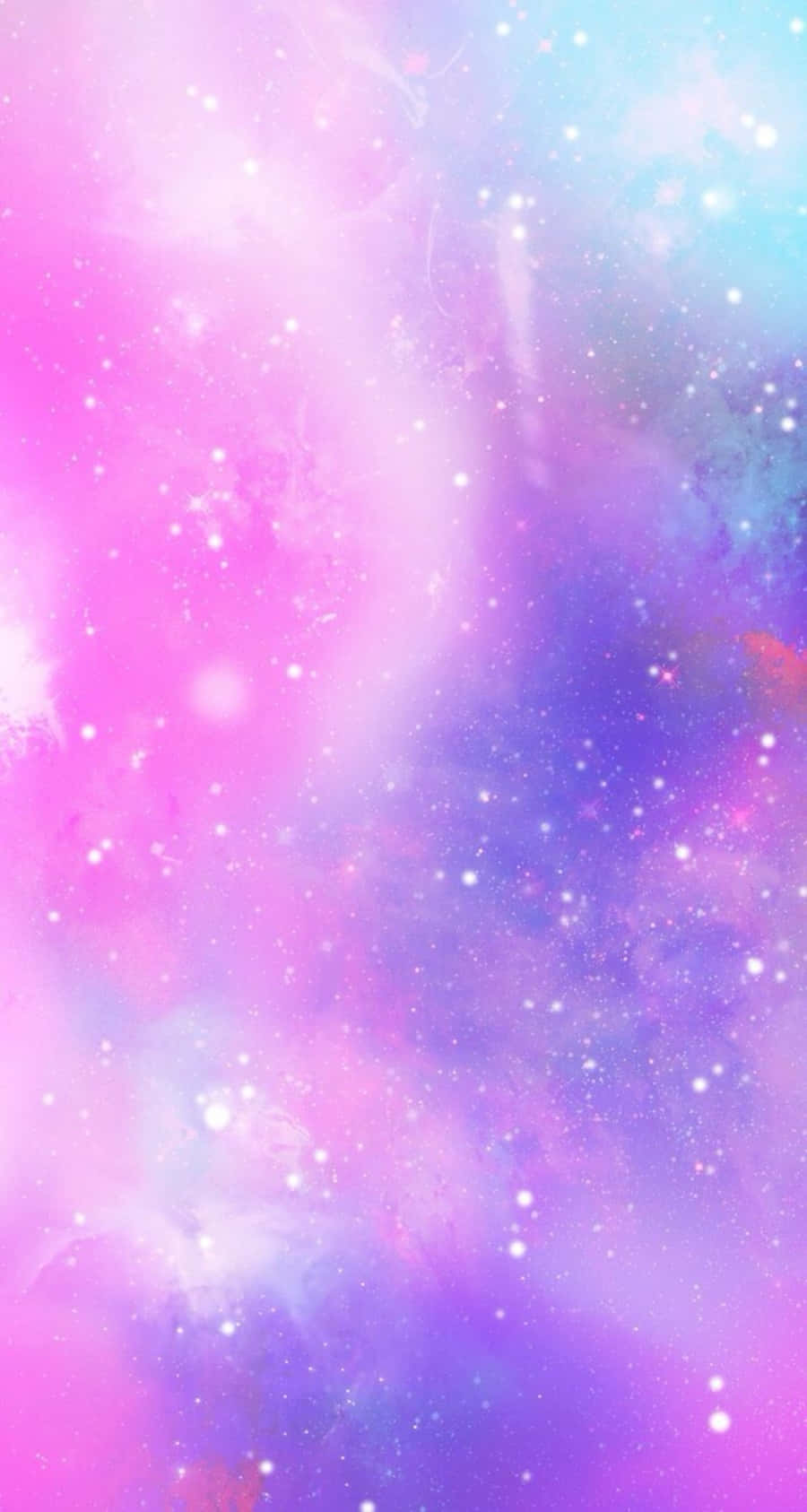 Starry Pink And Purple Galaxy Aesthetic Wallpaper