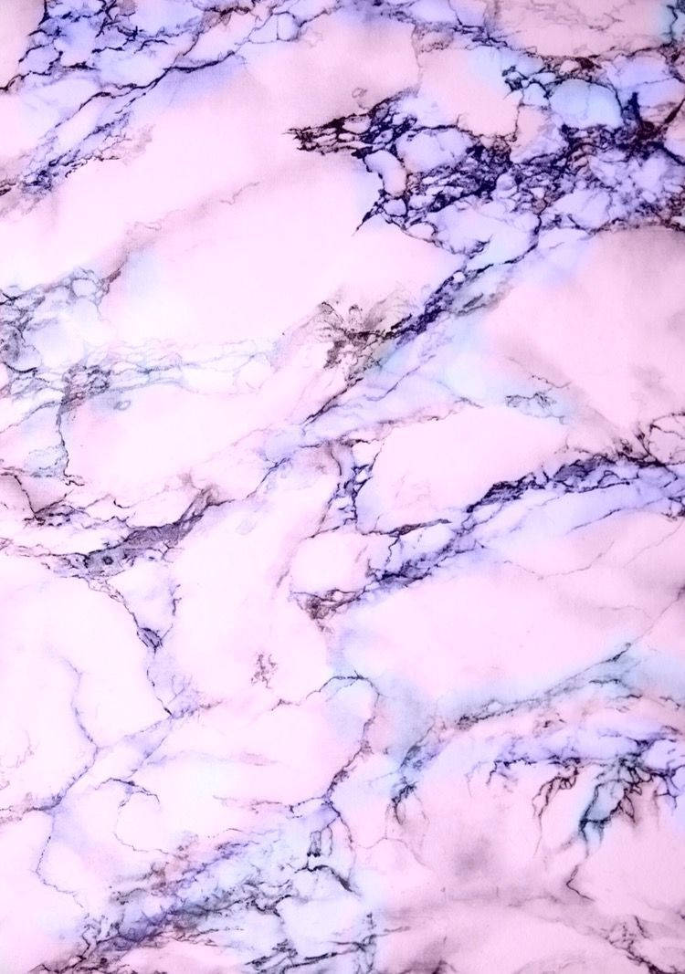 Pink And Purple Marble Iphone