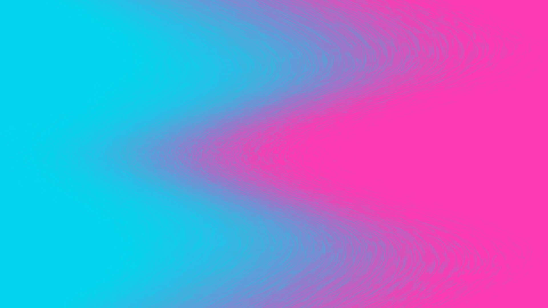 Pink And Teal- Wallpaper Rainbow Effect Wallpaper