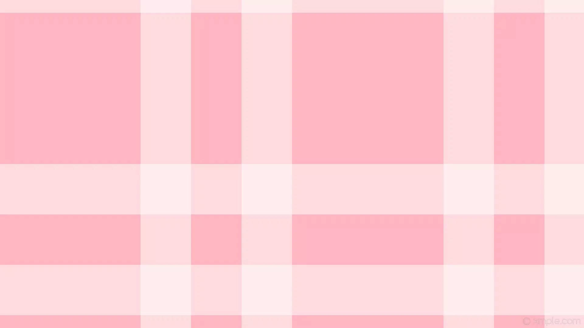 Pink And White Tartan Wallpaper