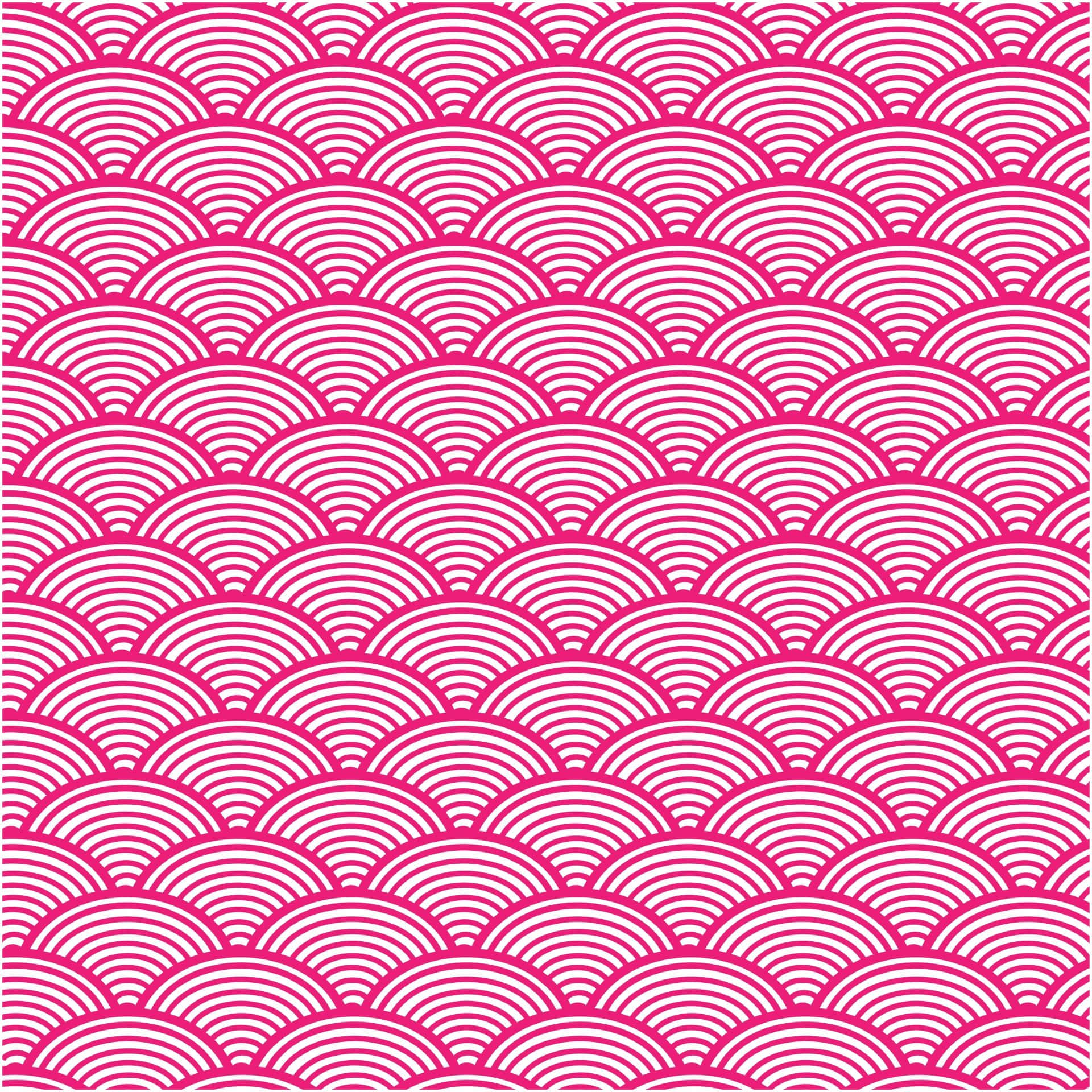 Farverigabstrakt Mønster I Pink Og Hvid