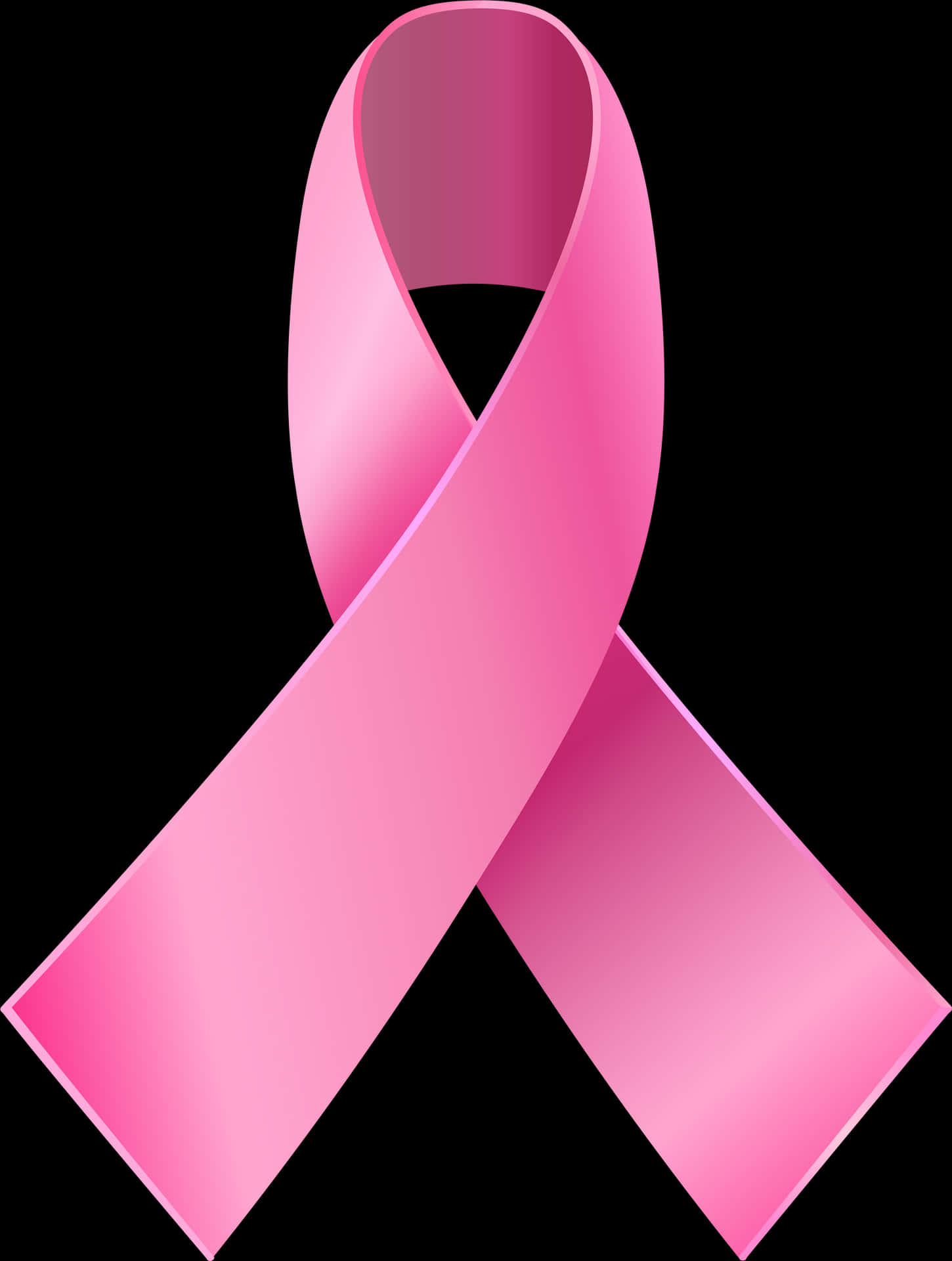Pink Awareness Ribbon PNG