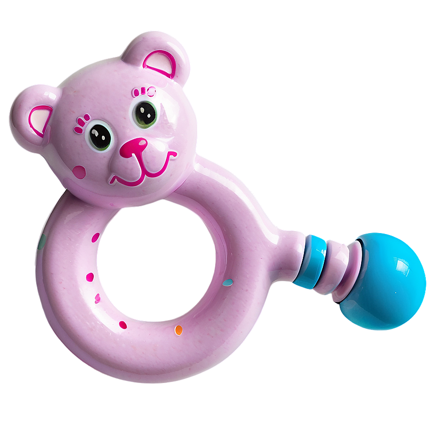 Pink Baby Rattle Png Gsk PNG