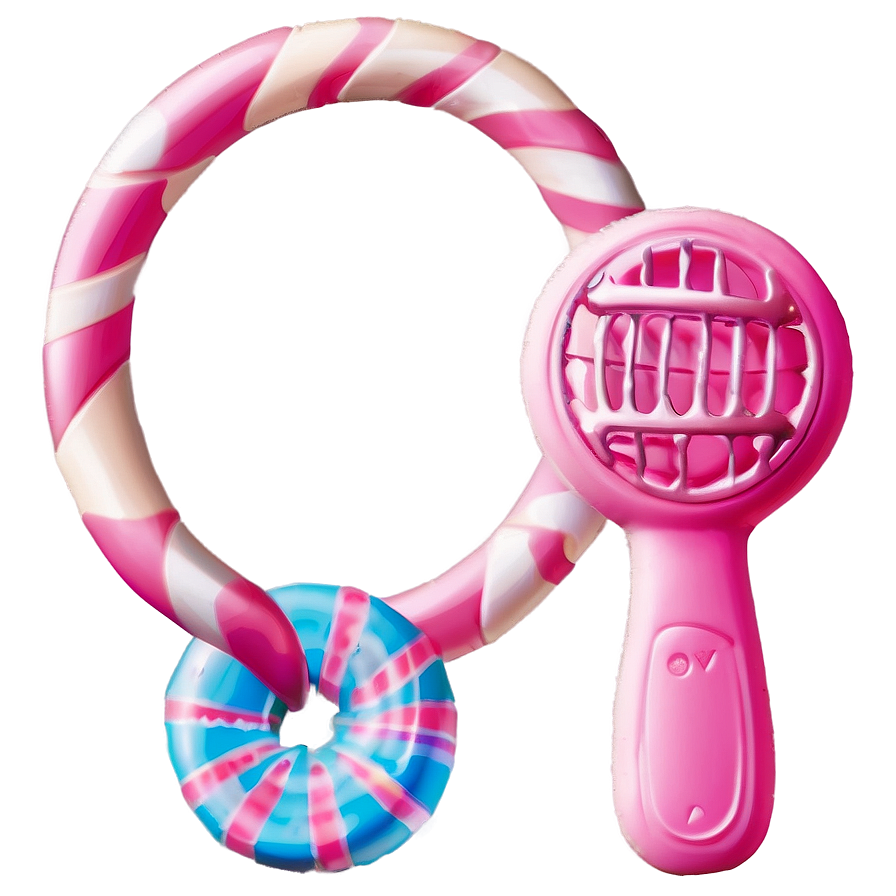 Pink Baby Rattle Png Njo PNG