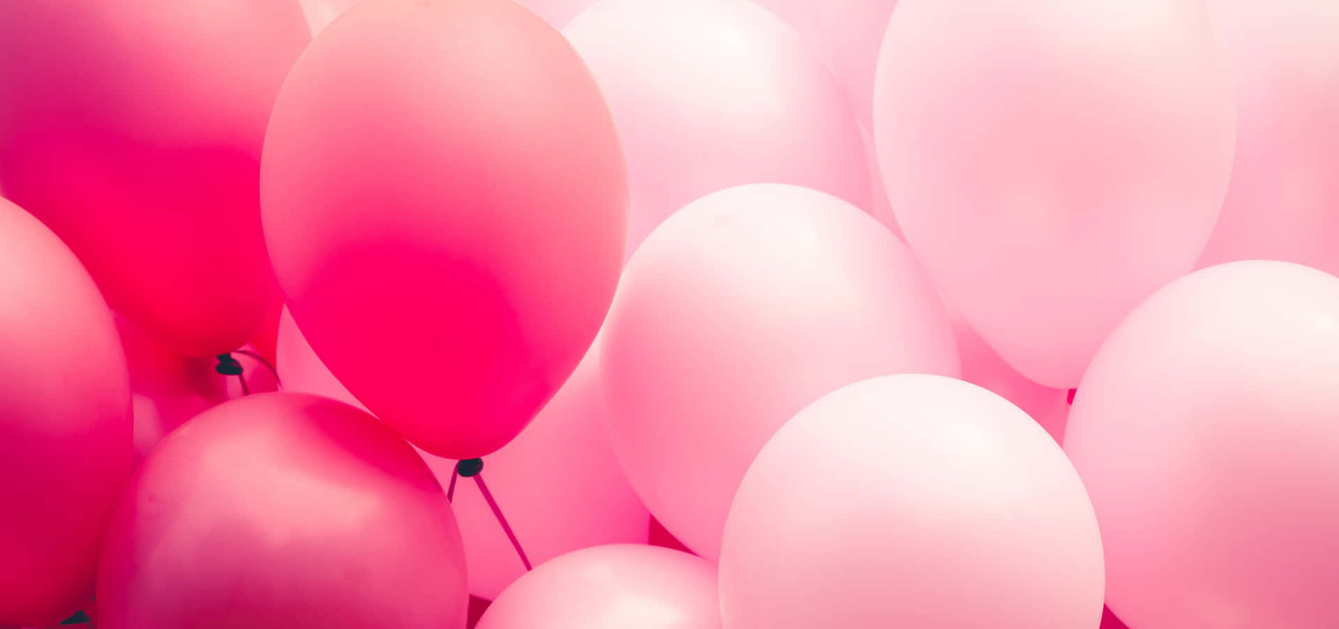 Let your dreams soar with floating pink balloons!